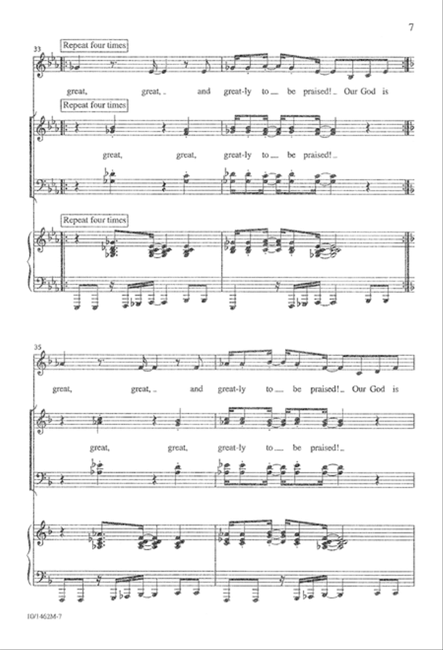 Everlasting Praise Divisi scores gallery preview page 7