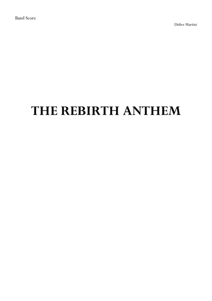 The Rebirth Anthem image number null