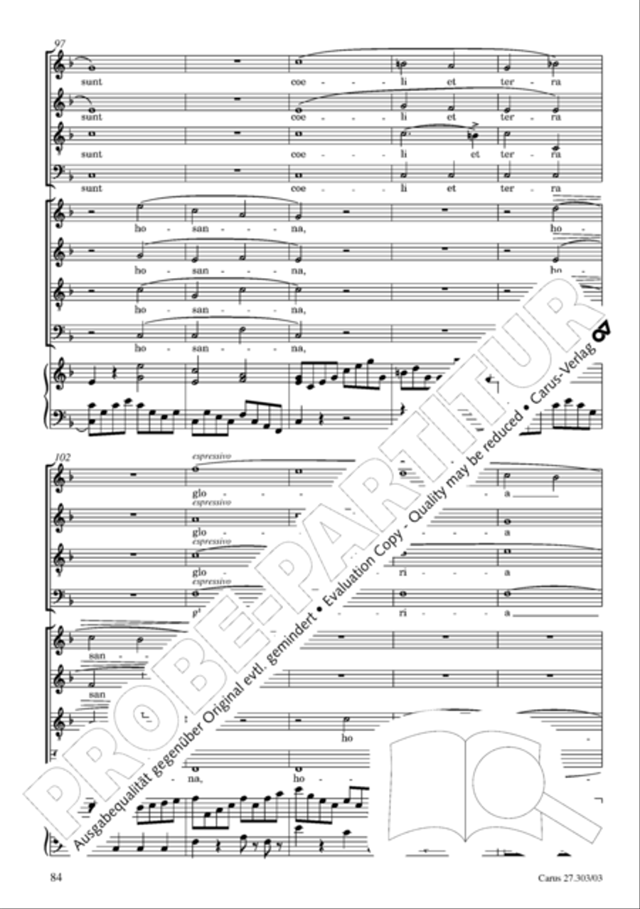 Messa da Requiem 4-Part scores gallery preview page 85