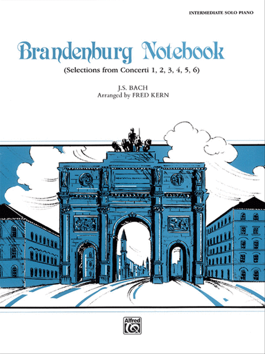 Brandenburg Notebook Piano Solo scores gallery preview page 1