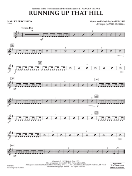 Running Up That Hill (arr. Paul Murtha) - Mallet Percussion