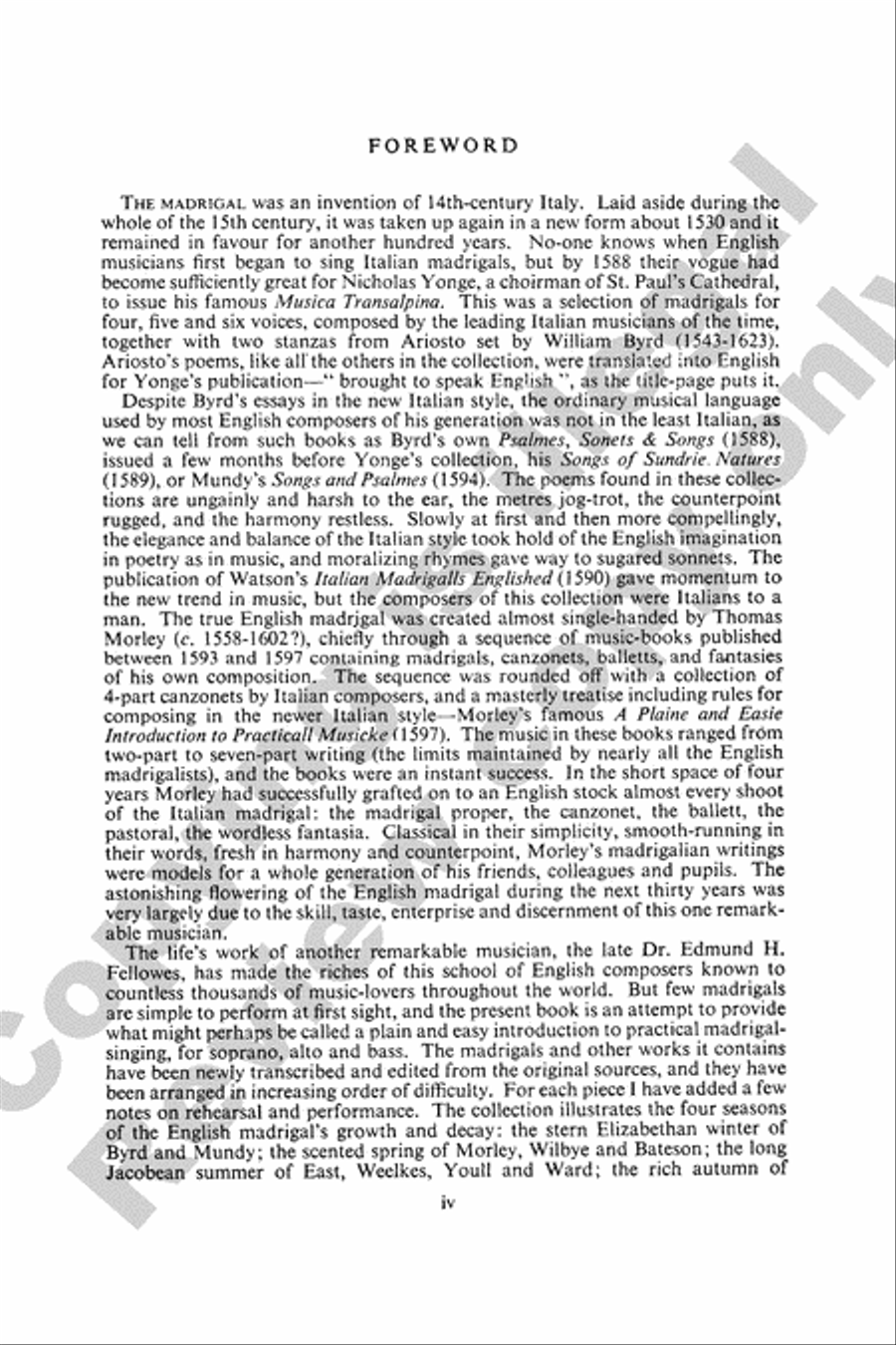 Invitation to Madrigals, Book 1 3-Part scores gallery preview page 24