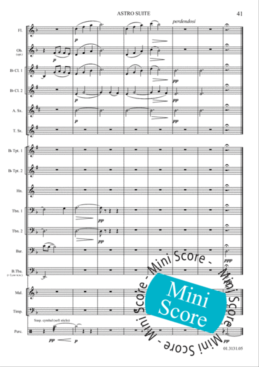 Astro Suite Astro Suite Concert Band scores gallery preview page 47