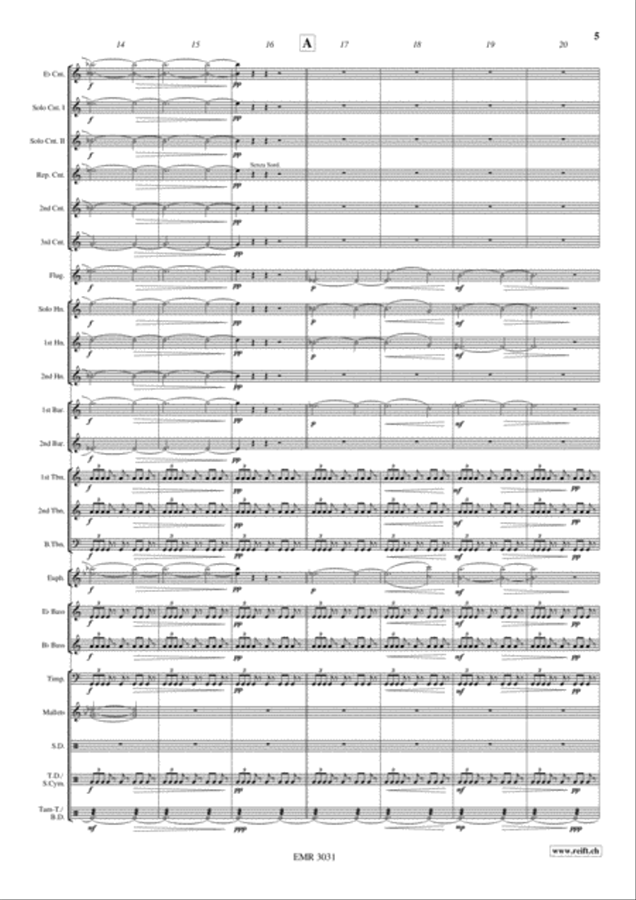 Mars Brass Band scores gallery preview page 6