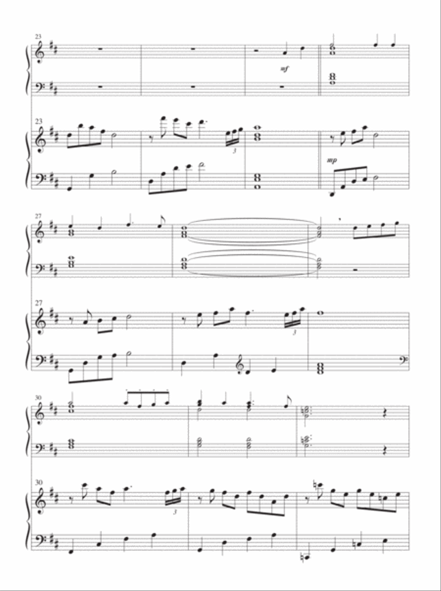 Keyboard Praise Electronic Keyboard scores gallery preview page 4