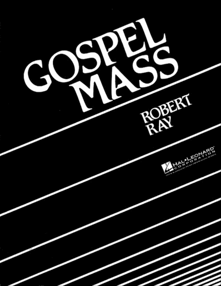Gospel Mass 4-Part scores gallery preview page 1