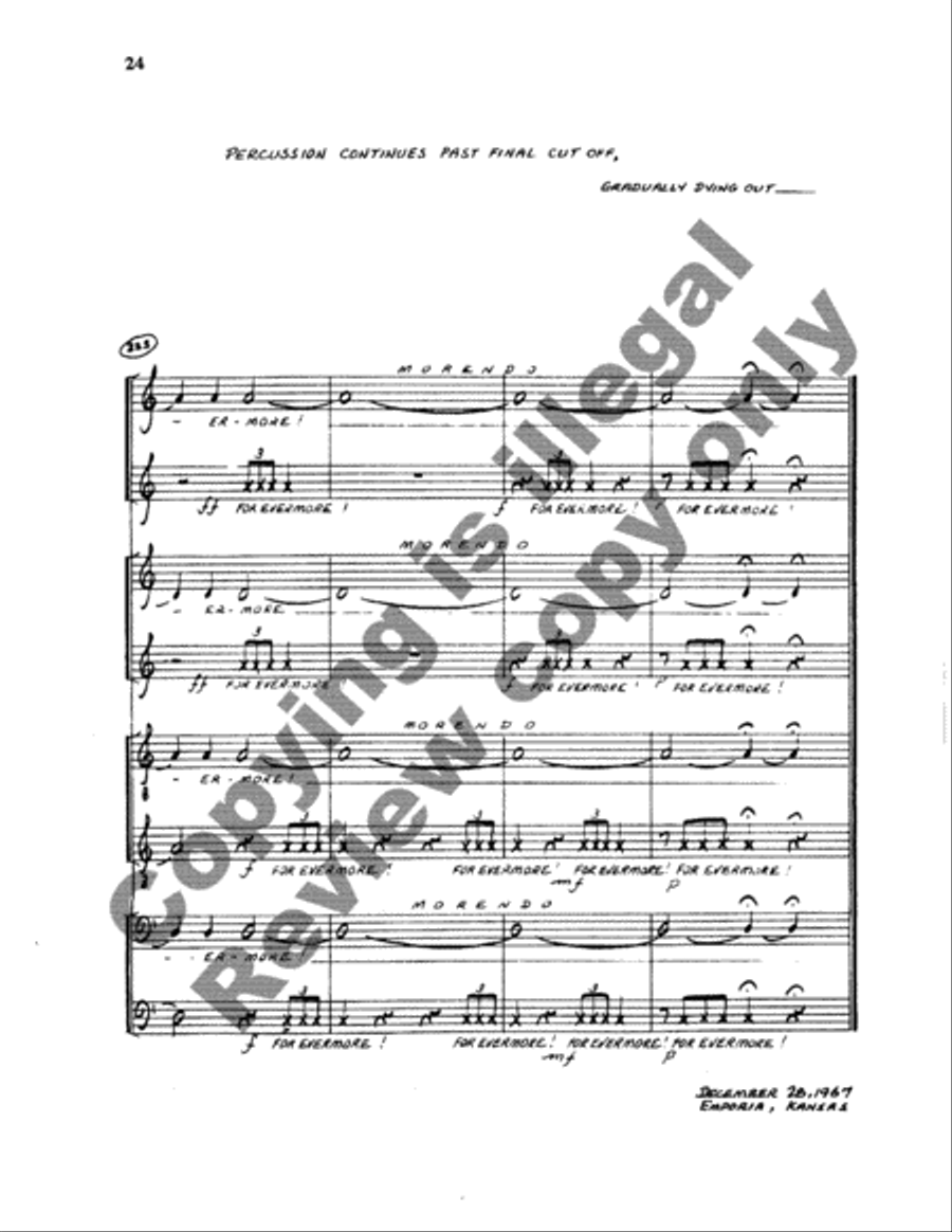 Paul Revere's Ride 4-Part scores gallery preview page 49