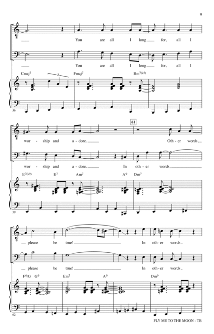 Fly Me To The Moon (In Other Words) (arr. Roger Emerson) TB scores gallery preview page 7