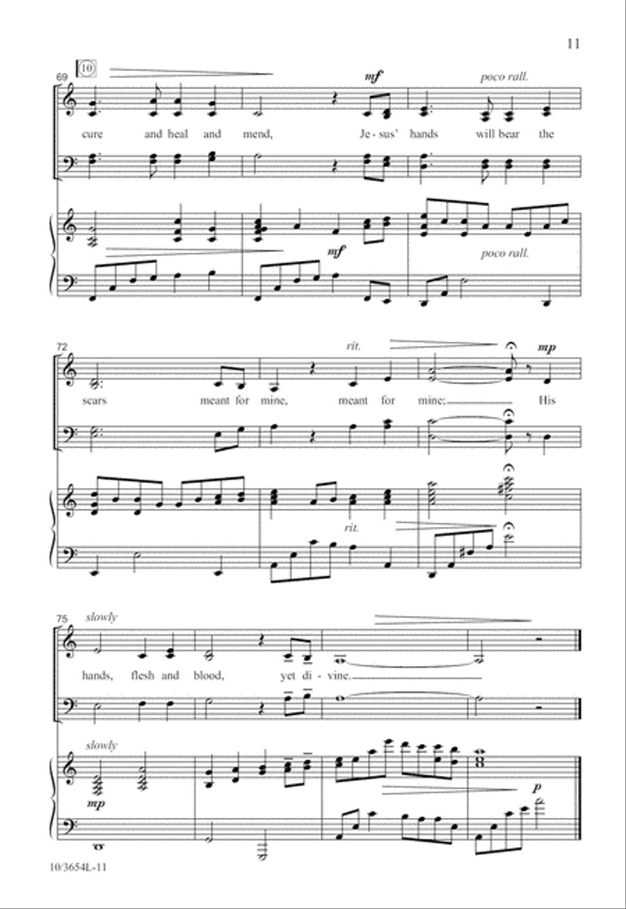 His Hands His Hands 4-Part scores gallery preview page 12