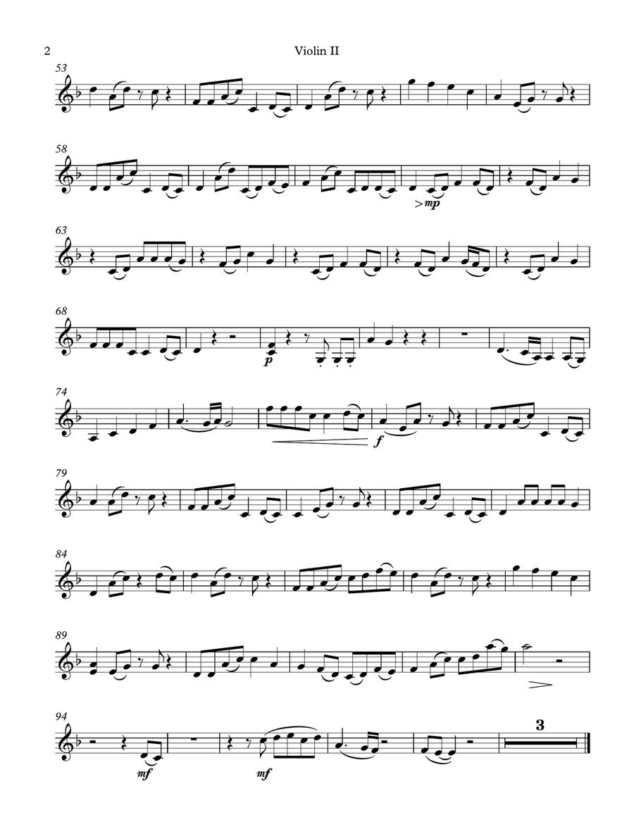 Positions String Quartet scores gallery preview page 4