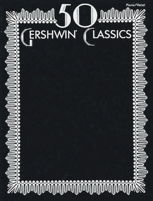 Book cover for 50 Gershwin Classics