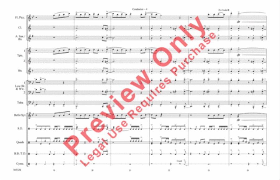 Hot Stuff Marching Band scores gallery preview page 5