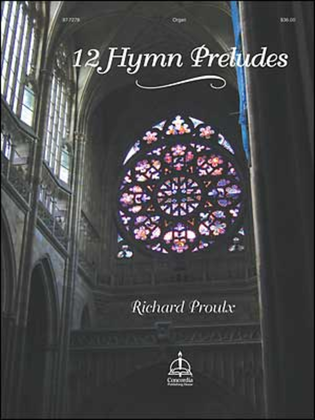 Book cover for Twelve Hymn Preludes