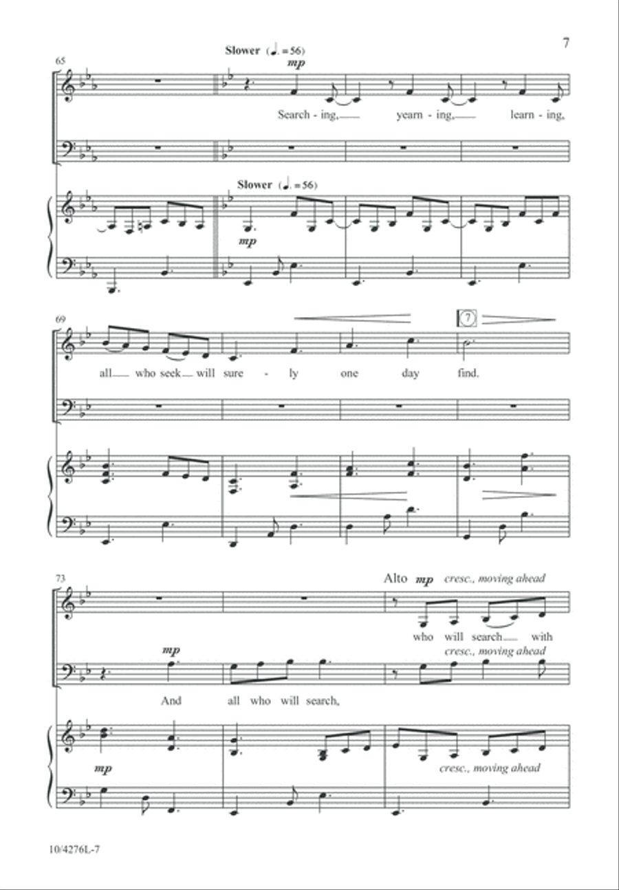 Heavenly Star 4-Part scores gallery preview page 7