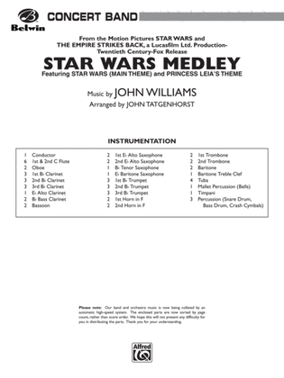Star Wars® Medley: Score