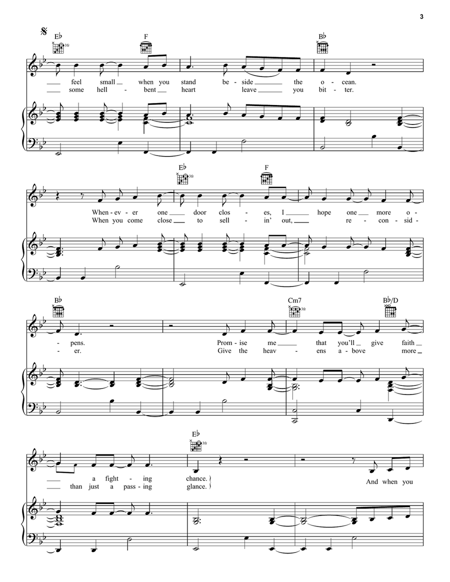 I Hope You Dance I Hope You Dance Piano, Vocal, Guitar scores gallery preview page 3