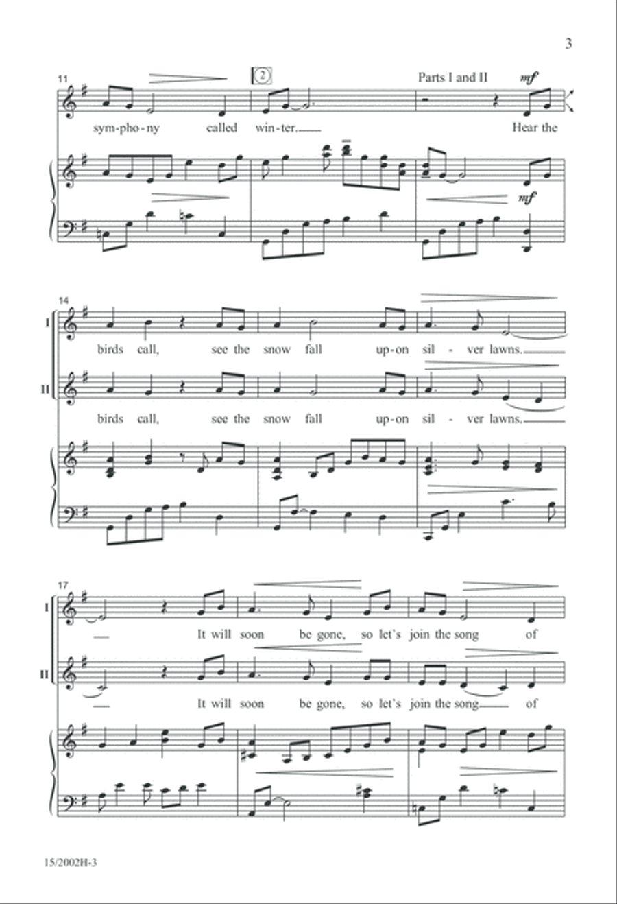 In Winter 2-Part scores gallery preview page 4