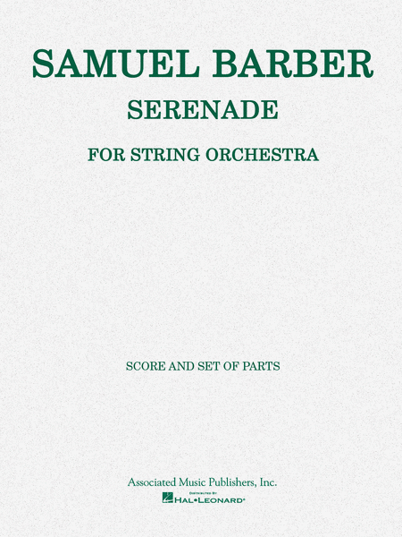 Serenade For Strings - String Orchestra Score/parts 8-8-4-4-4