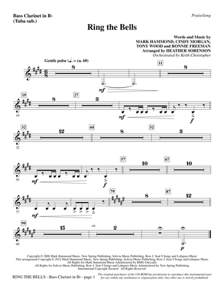 Ring The Bells - Bass Clarinet (sub. Tuba)