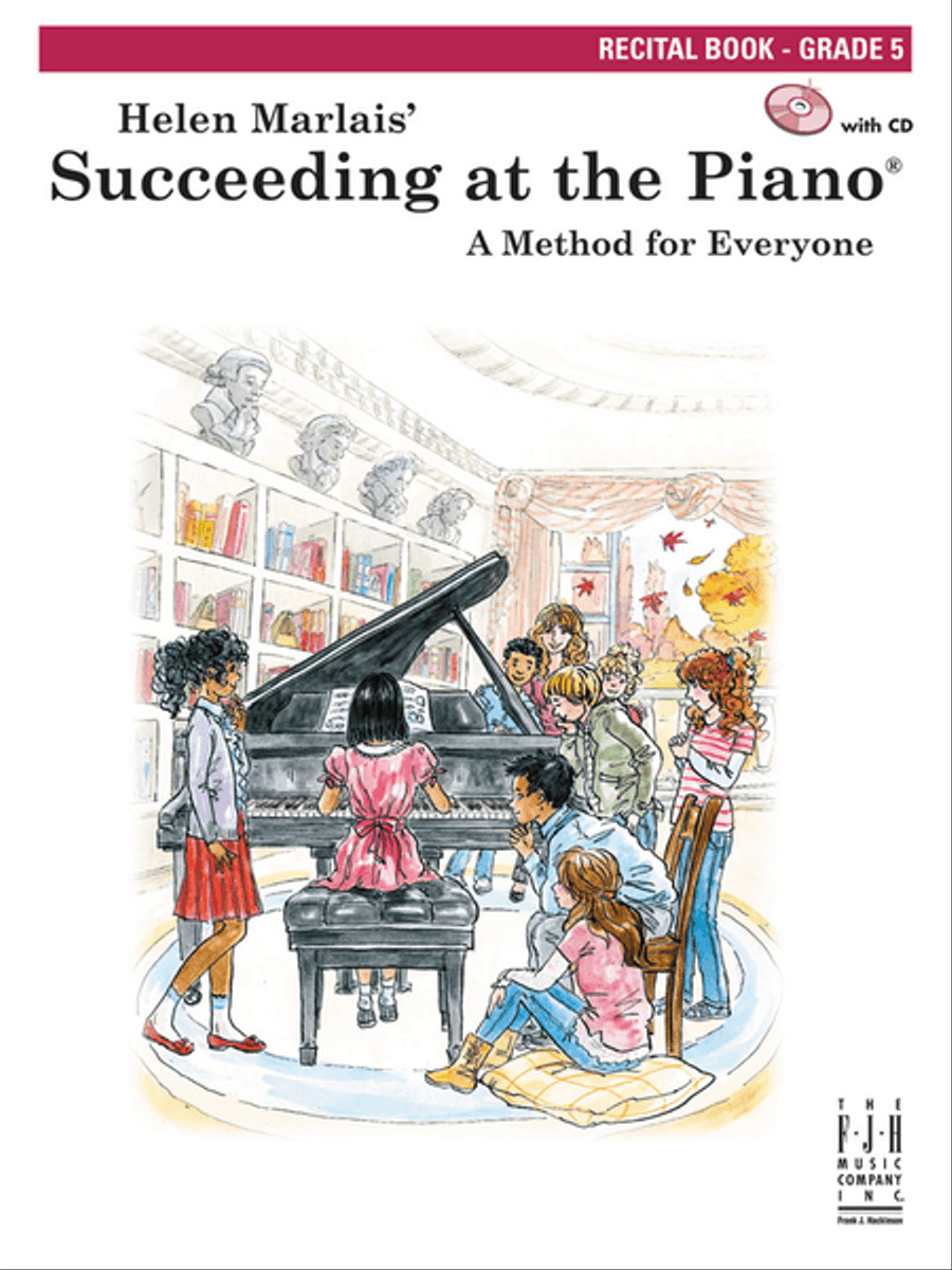 Succeeding at the Piano, Recital Book - Grade 5 Piano Method scores gallery preview page 1
