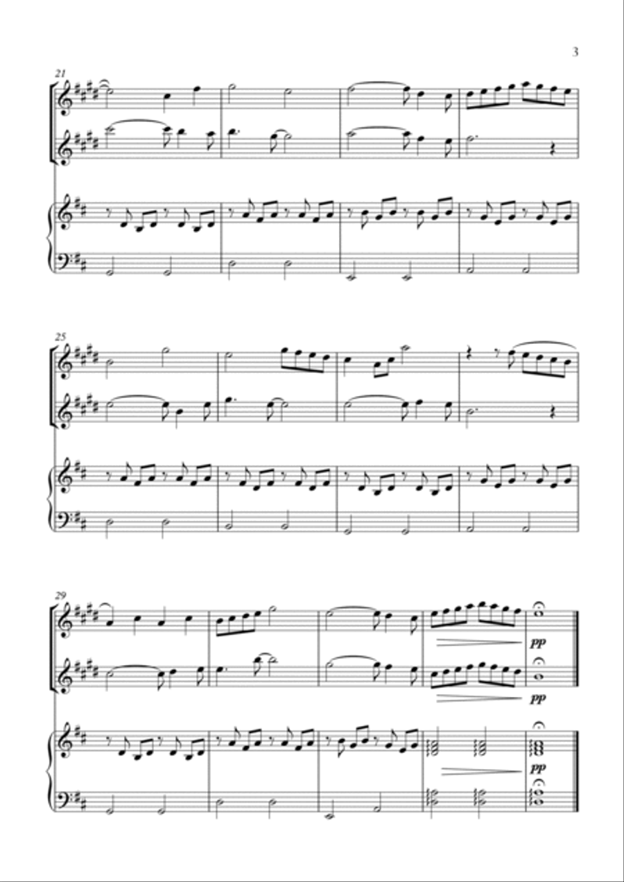 The John Dunbar Theme B-Flat Clarinet scores gallery preview page 4