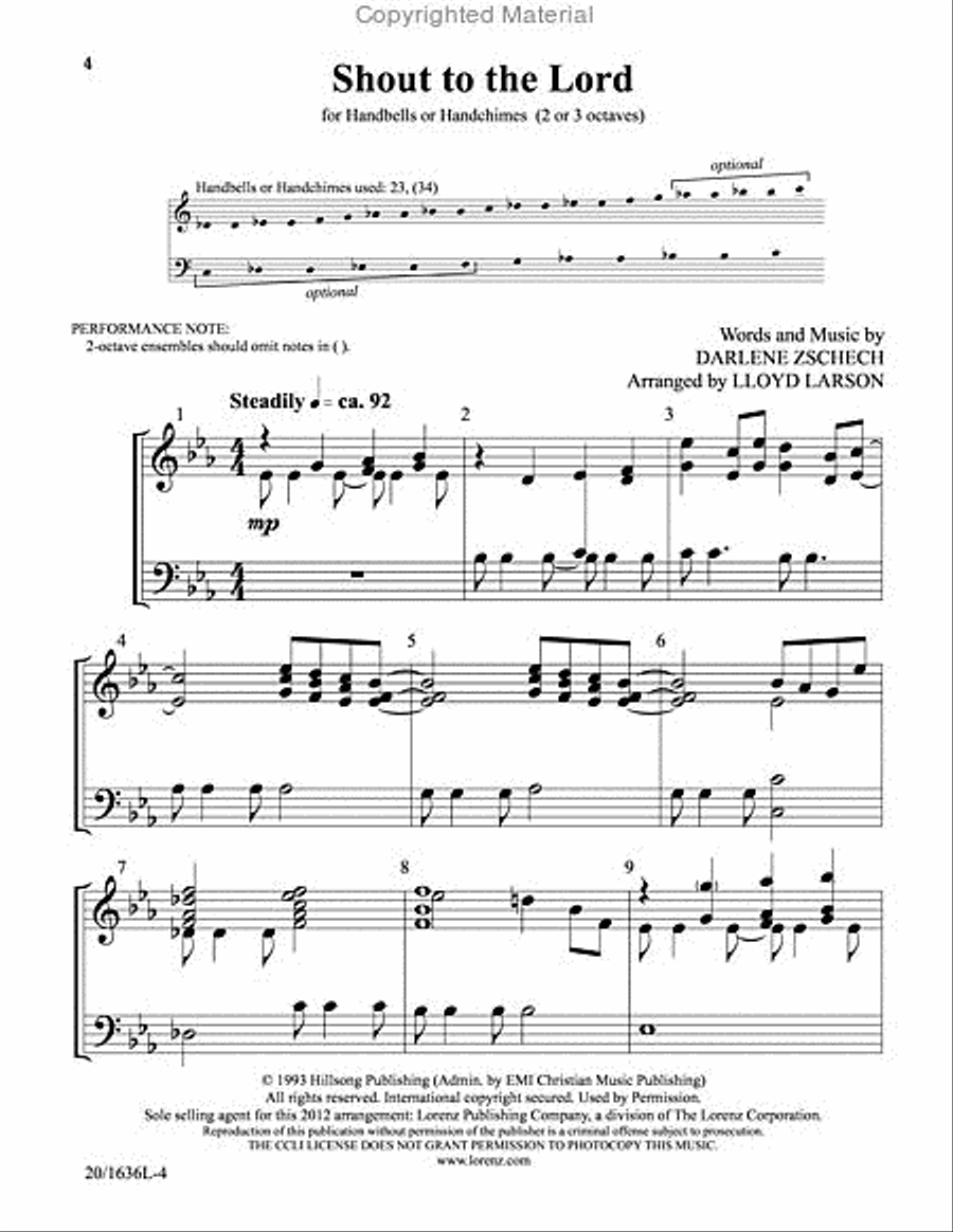 Ring Praise to the Lord! Ring Praise to the Lord! 3-Octaves scores gallery preview page 2