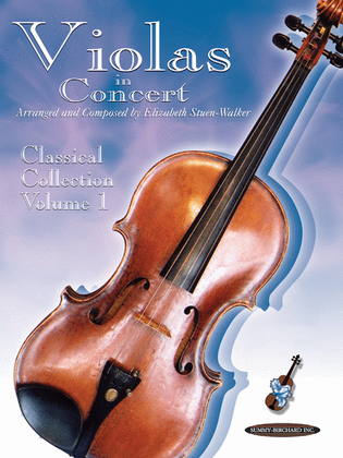 Book cover for Violas in Concert, Volume 1