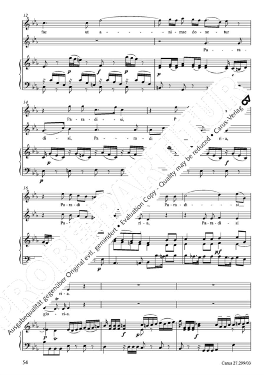 Stabat mater Stabat mater Women's Choir scores gallery preview page 55