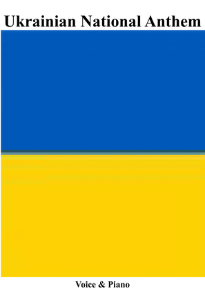 Ukrainian National Anthem for Voice & Piano MFAO World National Anthem Series