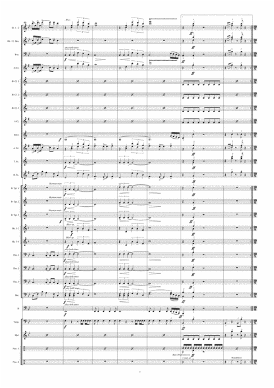 Simi Jadech Simi Jadech Concert Band scores gallery preview page 10