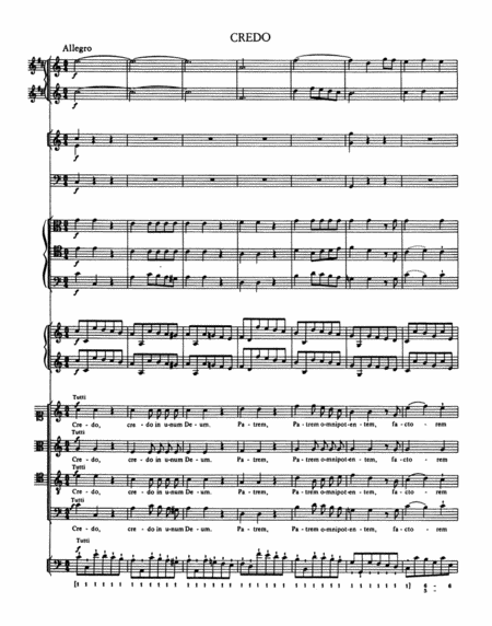 Missa C major, KV 258