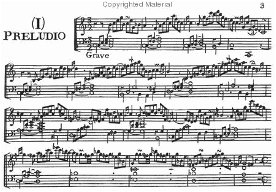 Fughe e capricci pel' clavicembalo o per l'organo - Opera primera - 1777 Harpsichord scores gallery preview page 2