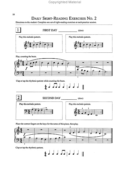 Four Star Sight Reading and Ear Tests: Book 2
