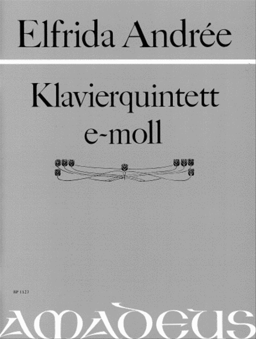 Quintet E minor Cello scores gallery preview page 1