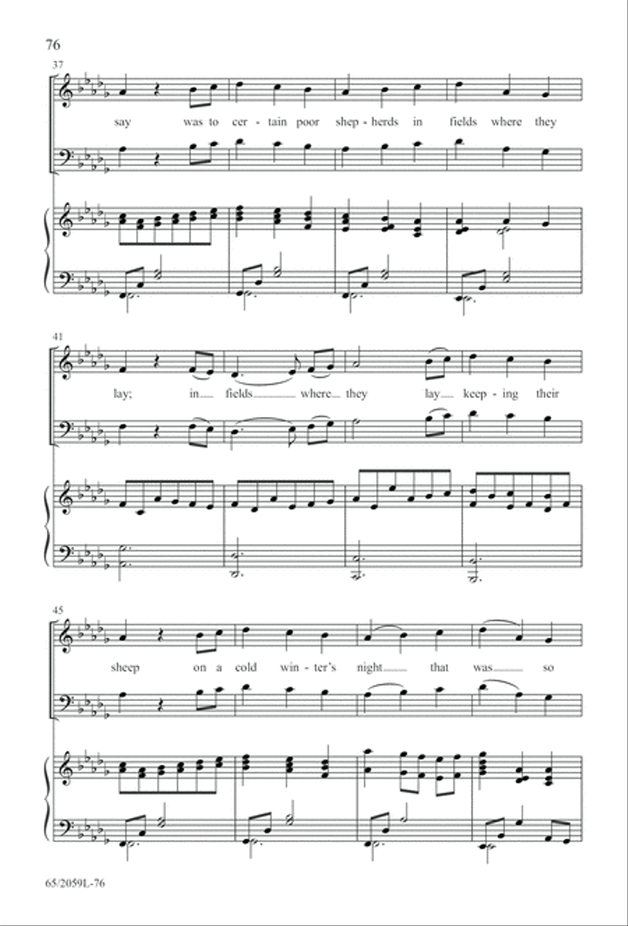 The Christmas Story The Christmas Story 3-Part scores gallery preview page 77