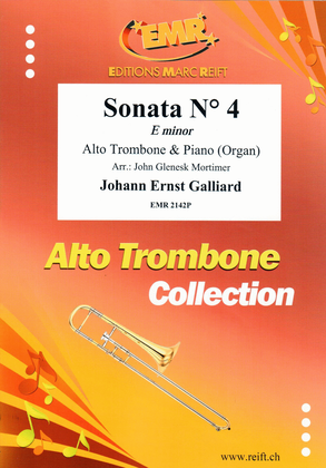 Book cover for Sonata No. 4 in E minor