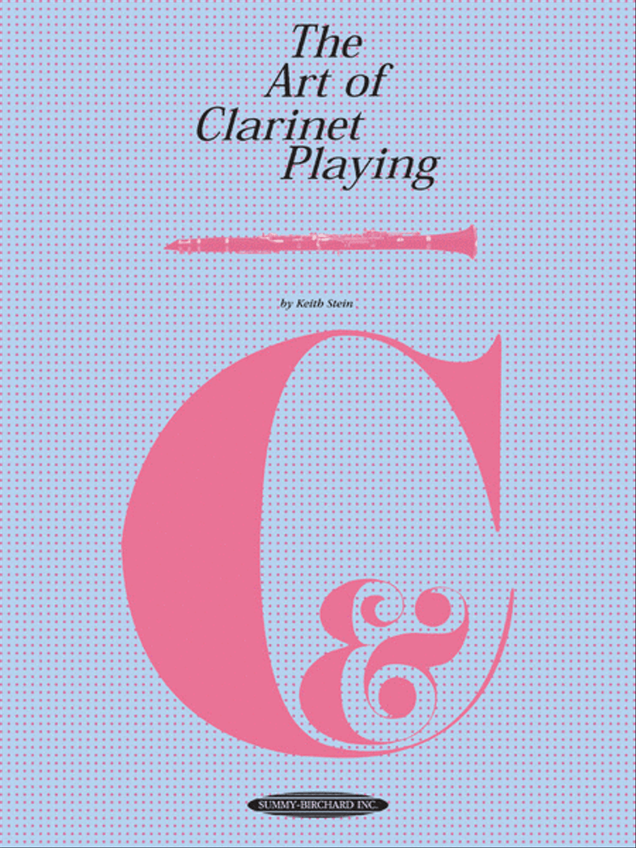 The Art of Clarinet Playing Clarinet scores gallery preview page 1