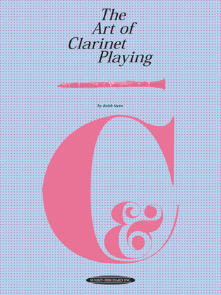 Book cover for The Art of Clarinet Playing