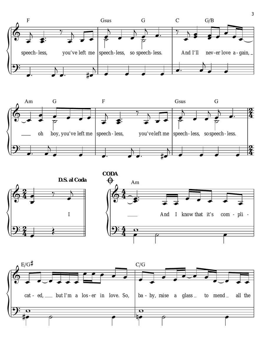 Speechless Voice scores gallery preview page 3