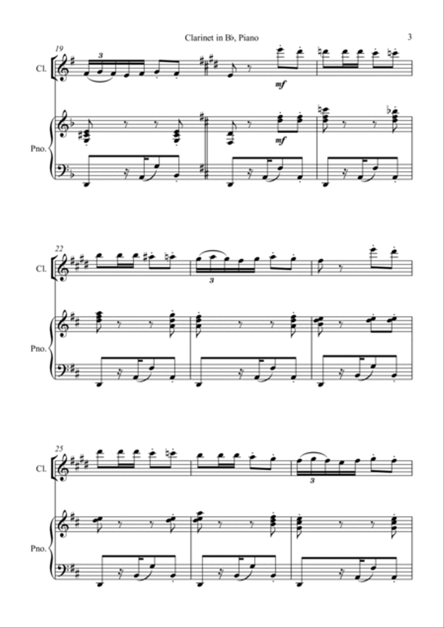 Habanera (from Carmen) Habanera (from Carmen) B-Flat Clarinet scores gallery preview page 3