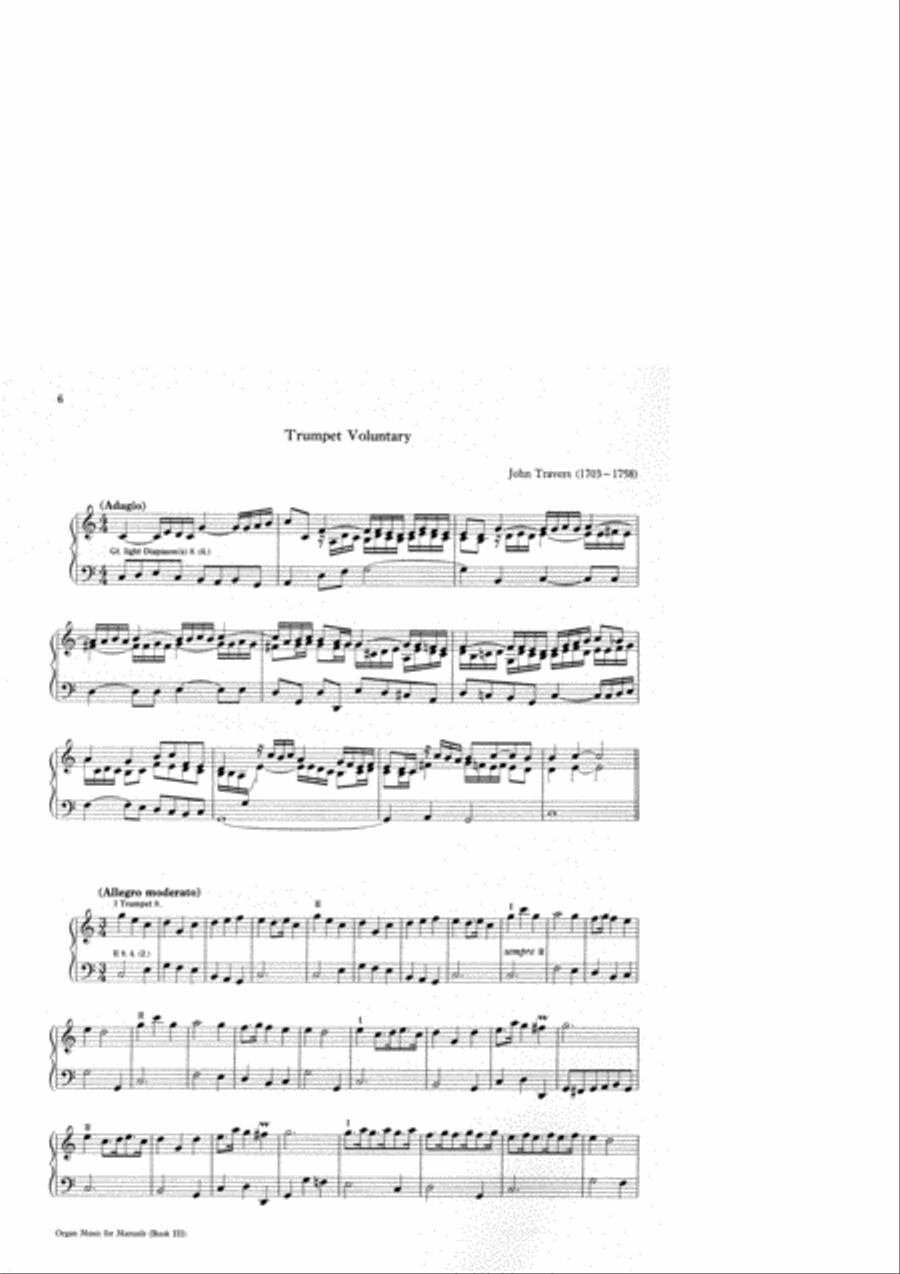 Organ Music for Manuals Book 3 Organ scores gallery preview page 2