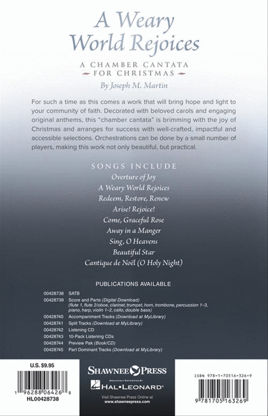 A Weary World Rejoices 4-Part scores gallery preview page 7