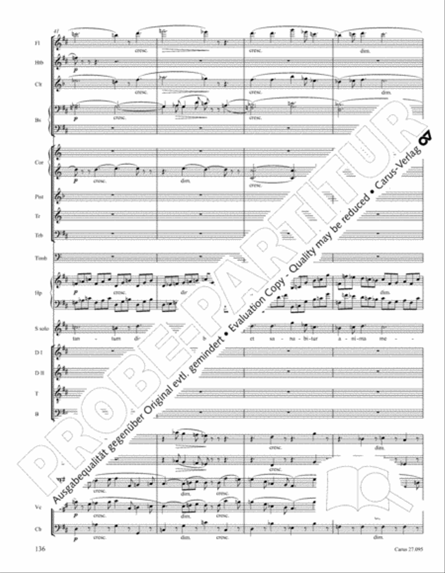 Messe solennelle de sainte Cecile STB scores gallery preview page 149