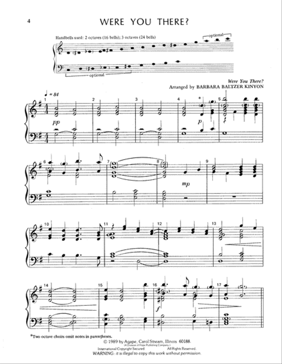 Eastertide Bells 3-Octaves scores gallery preview page 4