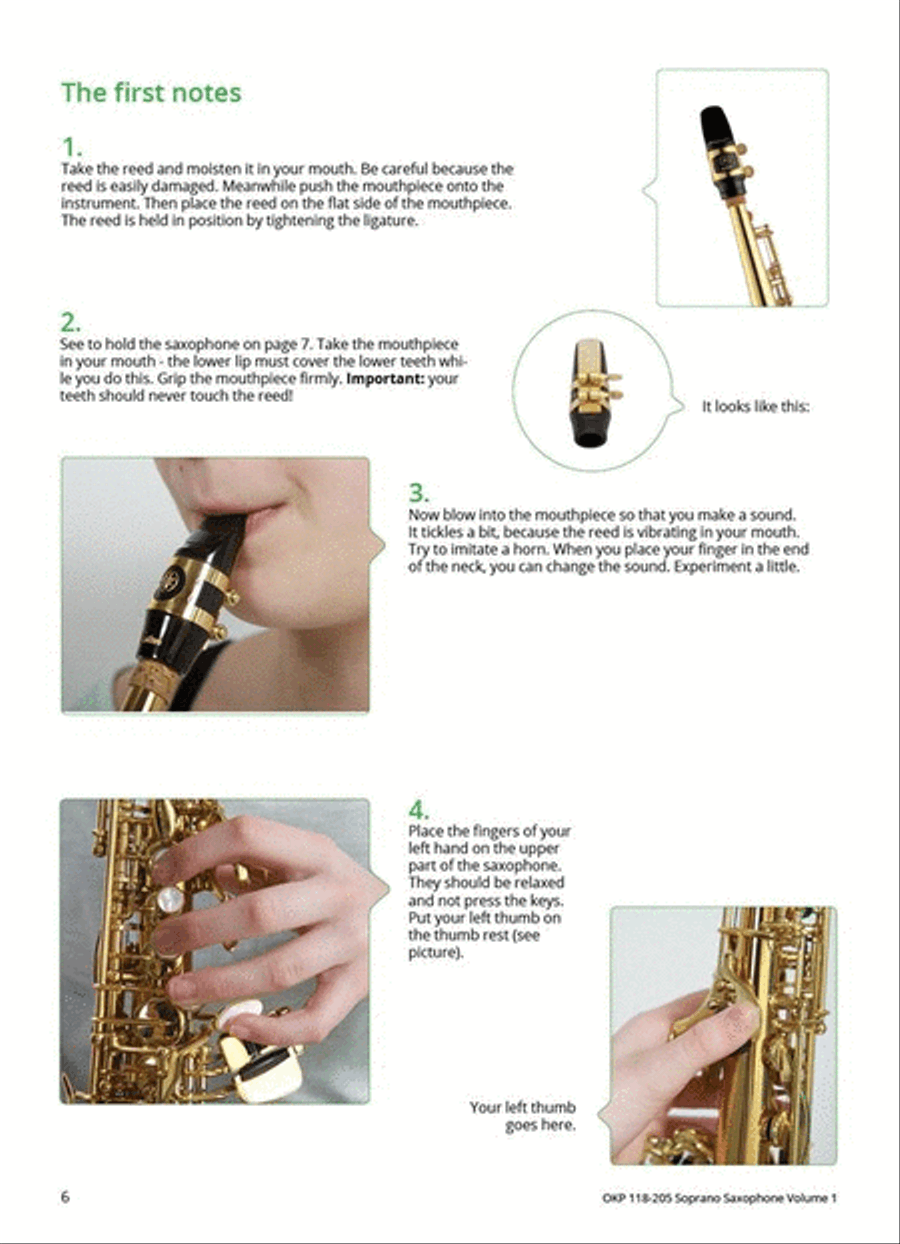 Learning Music Together Vol. 1 Soprano Saxophone scores gallery preview page 4