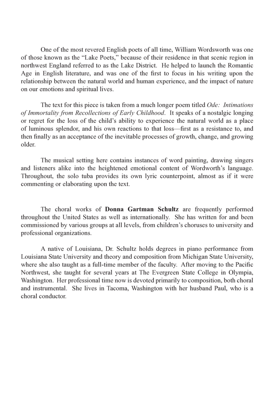 There Was A Time 4-Part scores gallery preview page 1