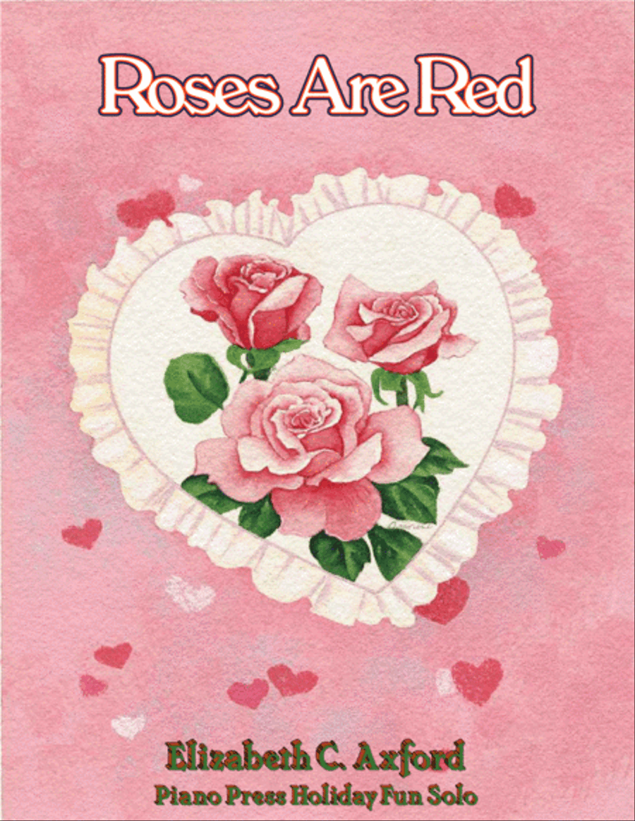 Roses Are Red Easy Piano scores gallery preview page 1