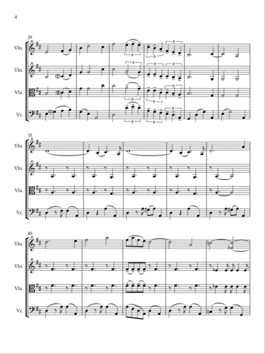 The Breeze And I String Trio scores gallery preview page 5