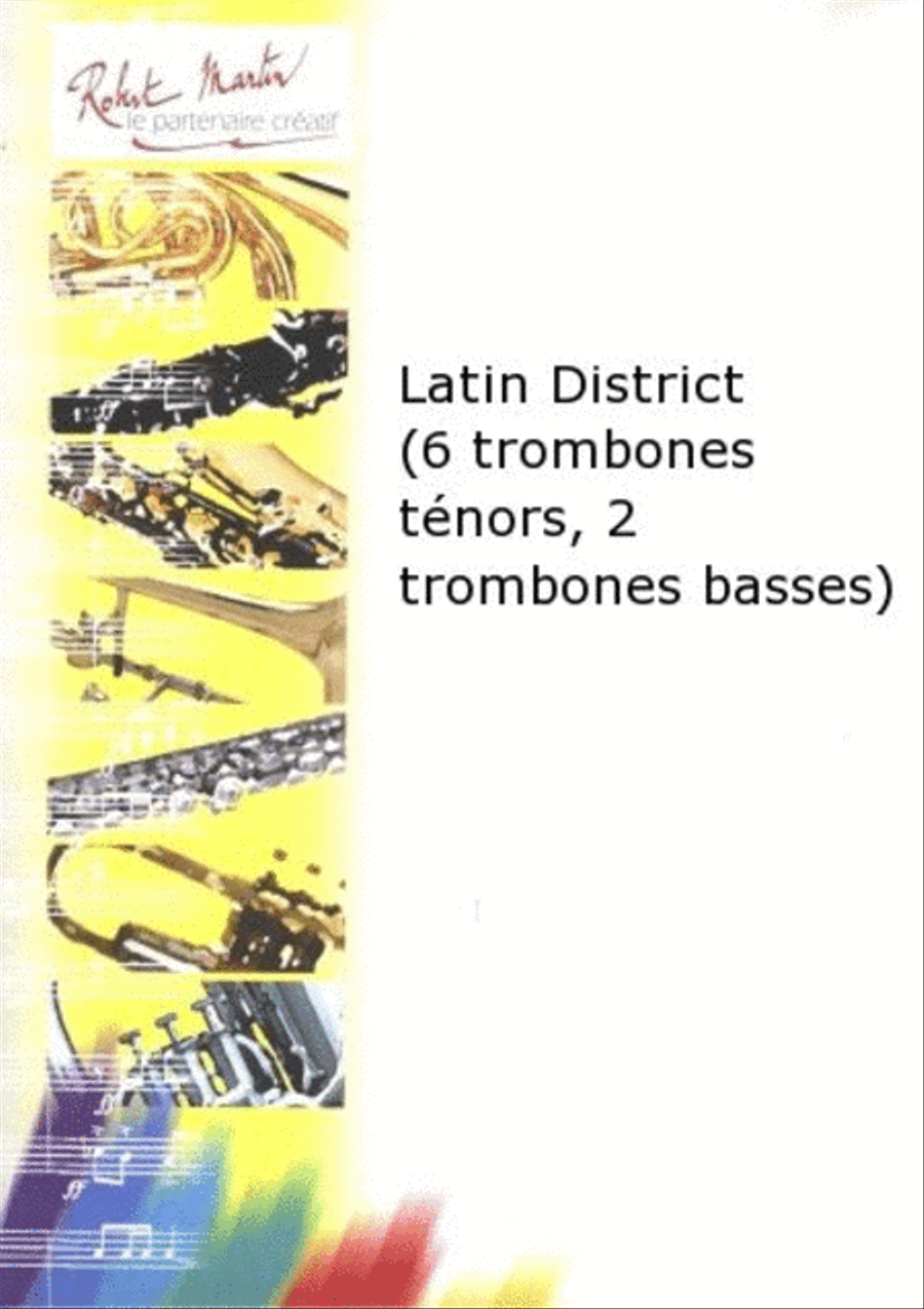 Latin district (5 trombones tenors et 2 trombones basses, ou multiples de 7) Trombone Duet scores gallery preview page 1
