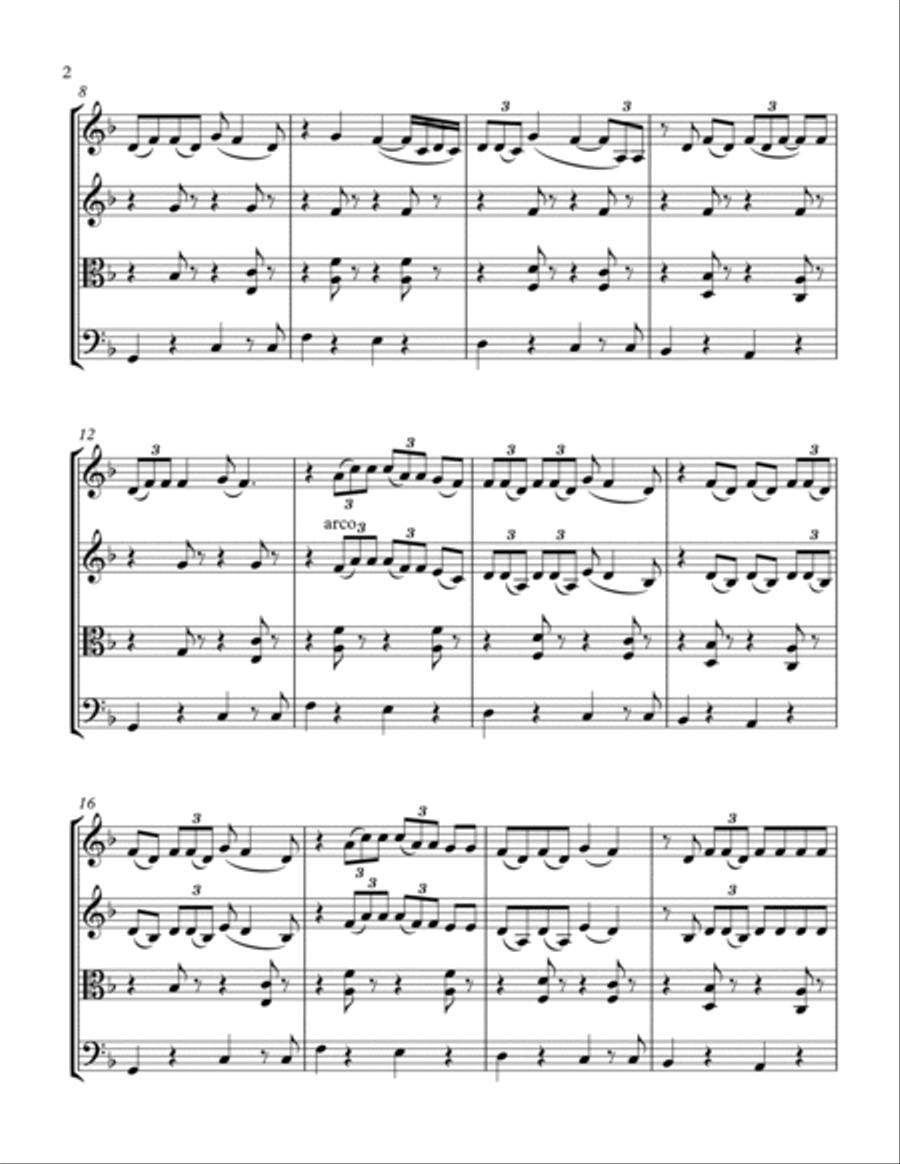 Better Together String Quartet scores gallery preview page 5